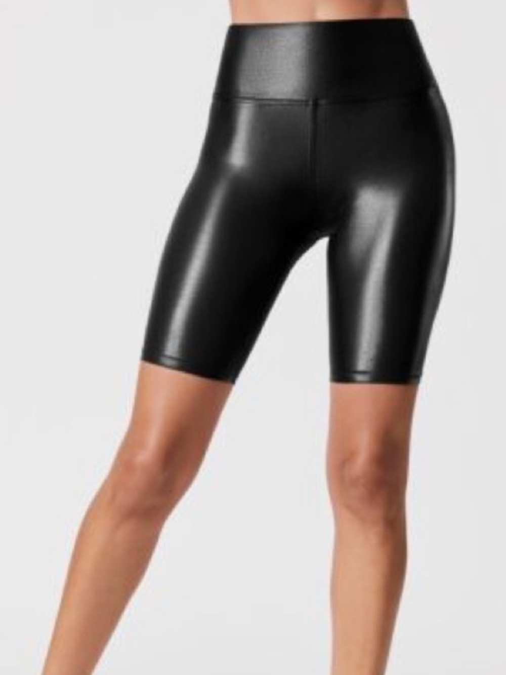 Carbon38 High Rise Biker Short In Takara Shine Black Size XXS - Picture 13 of 14